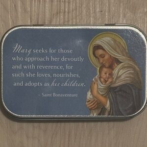 Prayer Box with Mary and Child